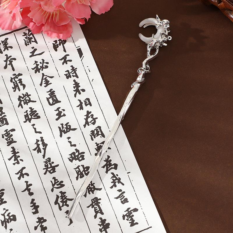 Halvmåneformede hårnålerSpiralfjær-hårnålerBarnehårnåler med vanndråpeperlerPerleblomst Hårtilbehør