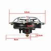 2pcs 12v 115DB Hella Super Loud Compact Electric Blast Tone Car Air Horn Kit For Motorcycle and Car 335HZ/400HZ