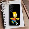 The S-Simpsons Cartoon Phone Case For Samsung Galaxy A73,A72,A71,A70,A52,A51 Others Soft Black Cover