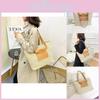Trendy Street Style Orange Pu Leather Tote Bag Fashionable Summer Handbag For Women