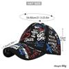 Hip Hop Personality Baseball Hat Printing Graffiti Hip Hop Baseball Cap  Summer