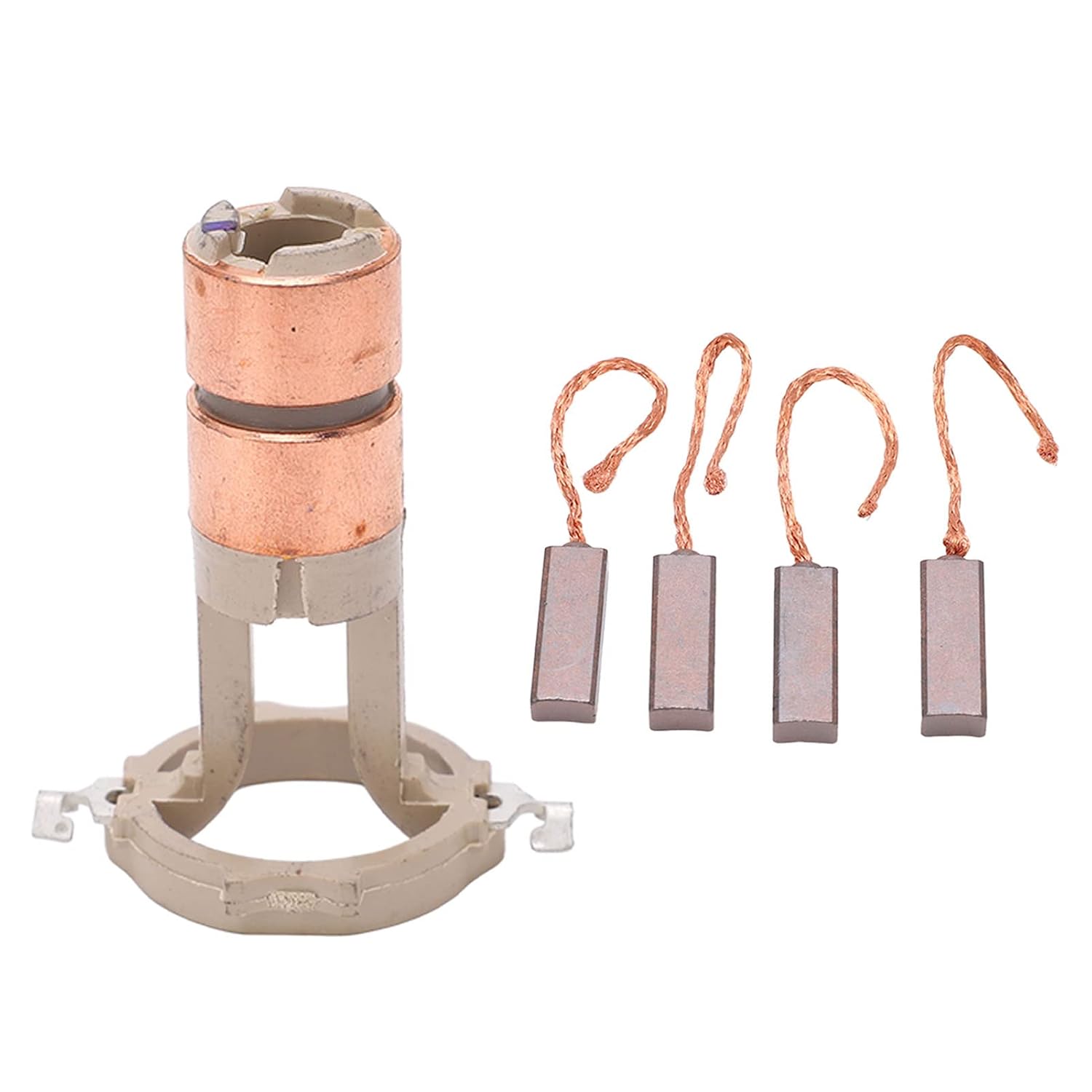 Replacement Carbon Brushes for 230090, Alternator Slip Brushes Set Compatible with Multiple Alternator