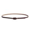 PU Leather Slim Belt Thin Dress Belt Simple Waist Belt  Women Accessories