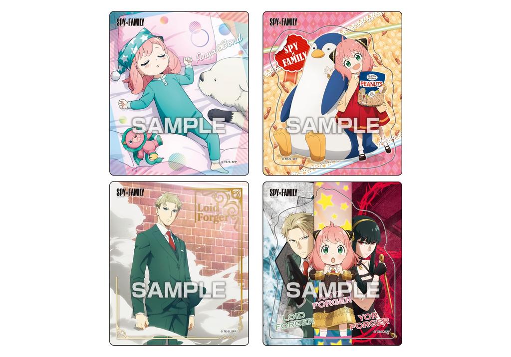 Ensky Magnet Collection Gum Toy of SPY×FAMILY Gum/Candy [Boxed/Set 14]