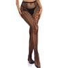 Popular sex stockings women's net socks sexy bottoming pantyhose fishing net eye jacquard net socks bow net socks 07