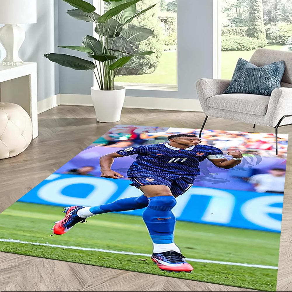 Mbappe 135 Floor Rug Office Rug Design for Kitchen Foyer Study Room Dining Room Antislip Carpet Decorate Offices Birthday/Christmas Gift