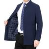 Jacket jacket for men autumn and winter lapel business leaders middle-aged and elderly dad windbreaker jacket
