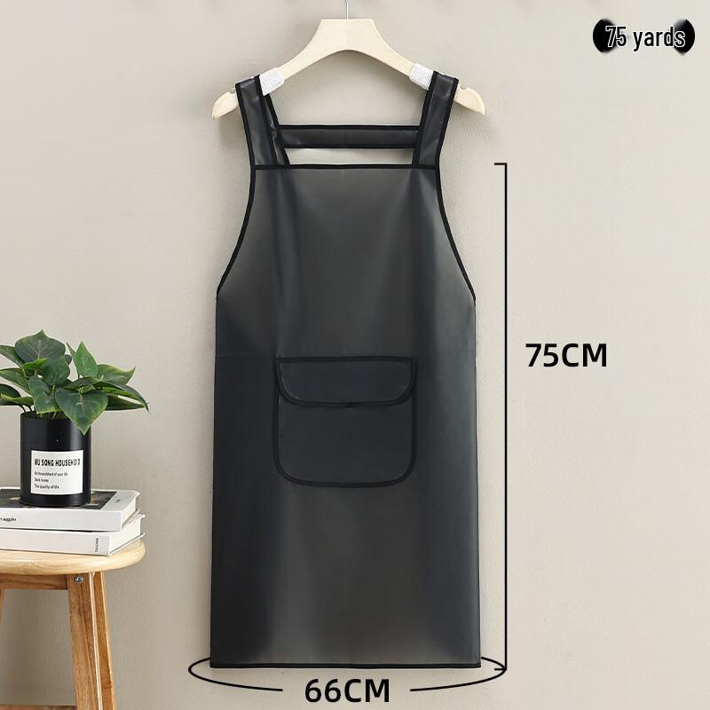 Lengthened TPU Waterproof Apron with Pockets