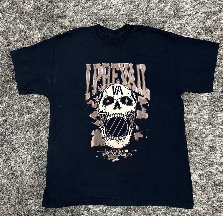 New I Prevail - True Power Rowdy Skull Gift For Fans Unisex S-5XL Shirt CT107 Unisex T-Shirt S