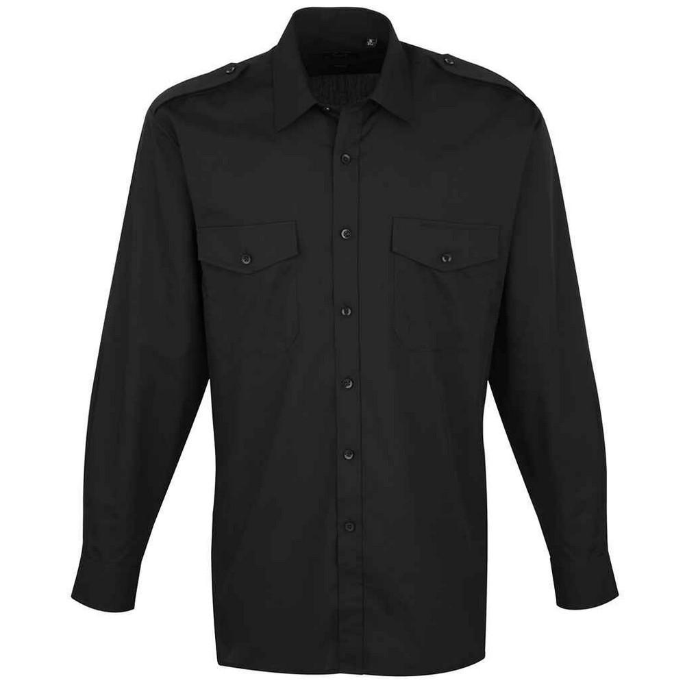 Premier Mens Long-Sleeved Pilot Shirt