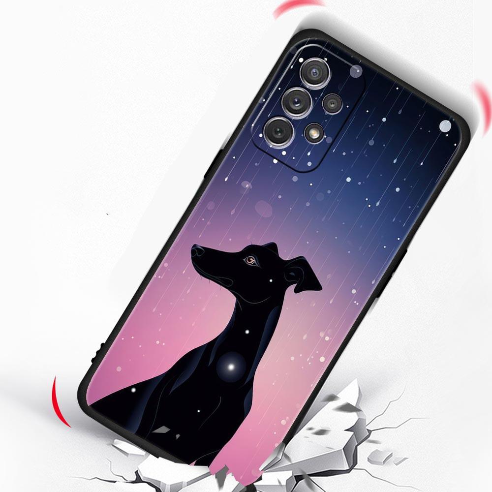Galgo Greyhound Dog Phone Case For Samsung Galaxy A17 A07 A55 A35 A25 A15 A05 A33 A31 A23 A21s A13 A11 A41 A73 A53 A51 A71 Cover