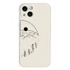 Couple Cartoon Aesth Sun Moon Silicone Shockproof Phone Case for Apple iPhone 16 15 14 13 12 11 Pro Max X XR XS 8 7 Plus Mini SE