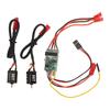 10A Brushed ESC Efficient Dual Way Bidirectional 88T Electric Speed Controller for RC Model Ship
