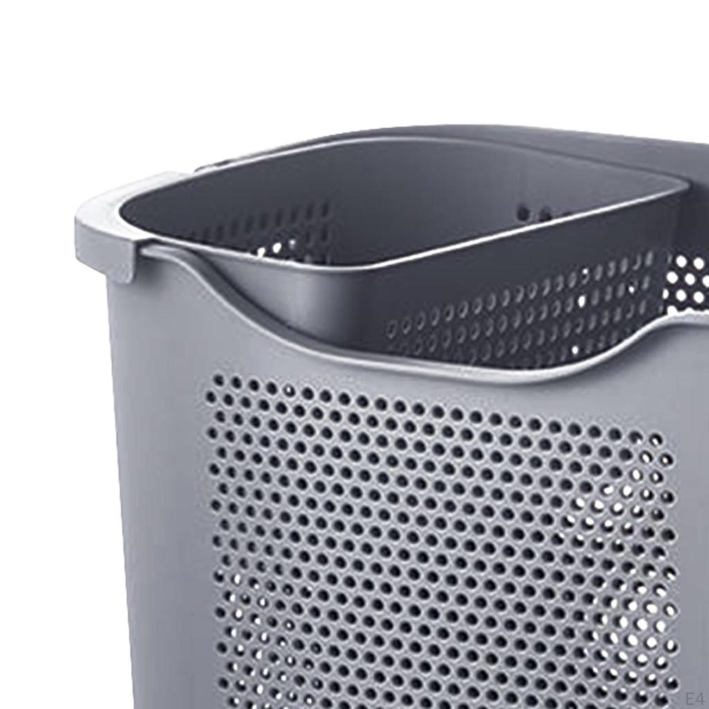 Dirty Clothes Basket Laundry Large Capacity Portable Reusable Storage Multifunction
