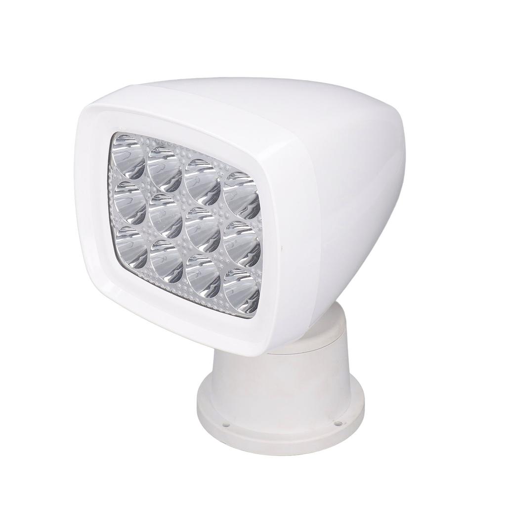 LED Searchlight Remote Control Flashing SOS Mode Spot Light Lamp DC12V 24V 27W for Boat Outdoor