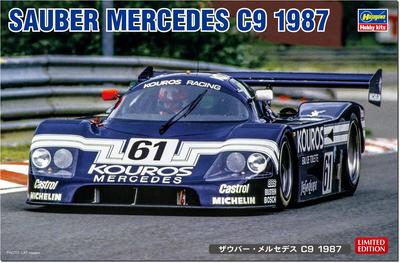 Hasegawa C9 1987 Plastic Model 20753 1/24 Sauber-Mercedes (Car)