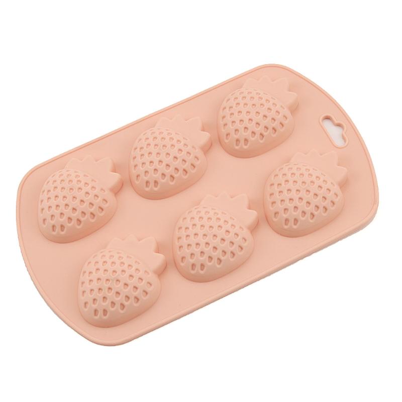 Watermelon Strawberry Lemon Shaped Silicone Mold DIY Flexible Easy Release Fondant Chocolate Gummy Pudding Molds