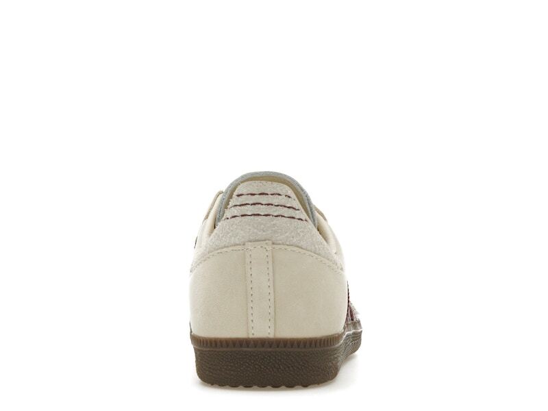 adidas Samba OG Wonder White Maroon W - Ig1987 - IG1987