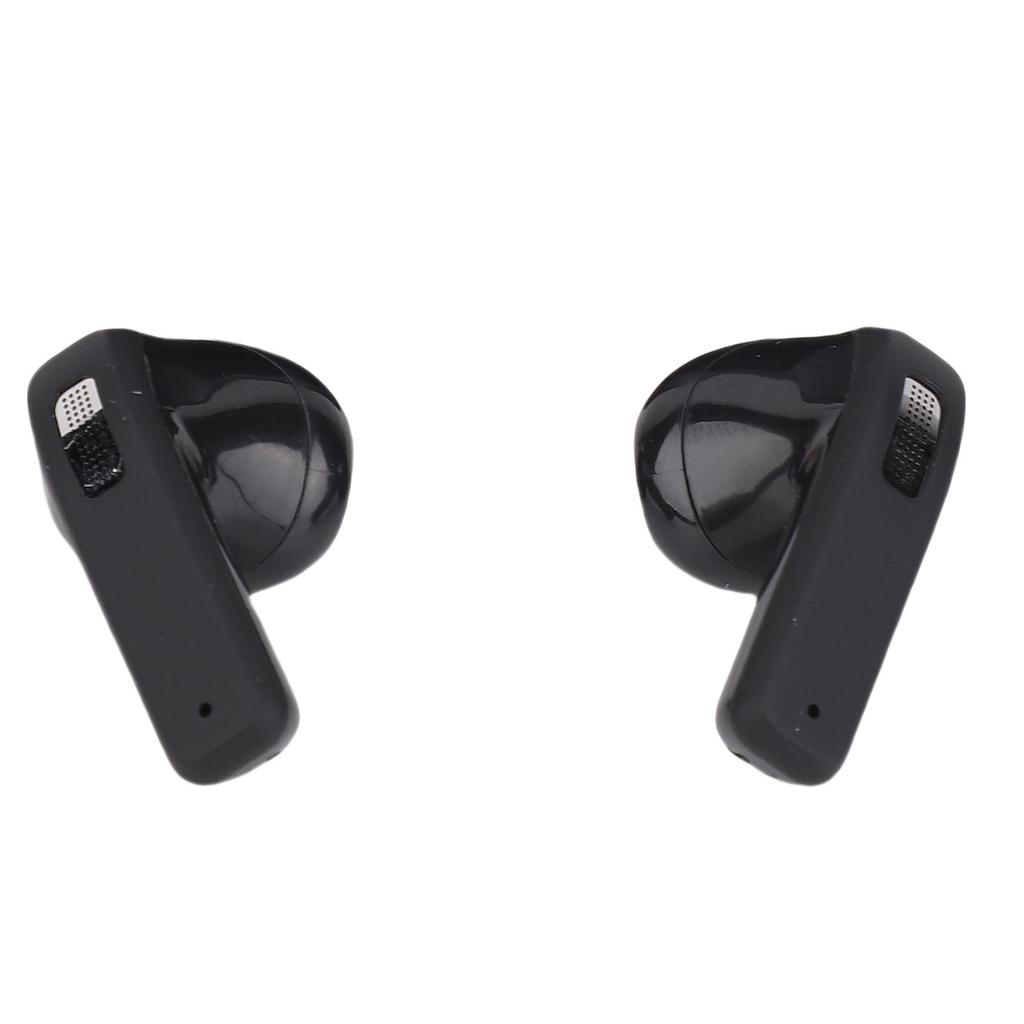 BT Earphones LCD Display APP Control Portable Headphones Earbuds for Study Work Life 10m Black