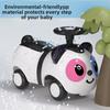 Baby Peanut Twist Car Infant Scooter Walker With Sound Light Silent Wheel Outdoor Ride On Toy Car Balance Training Birthday Gift