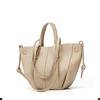 Lychee Pattern Soft Leather Large-capacity Tote Bag Fashionable Niche Design High-end Handbag Single Shoulder Wing Bag