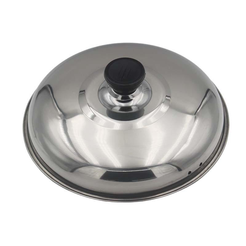 American Style Tall Stainless Steel Thickened Soup Pot, Large Capacity Stew Pot for Home