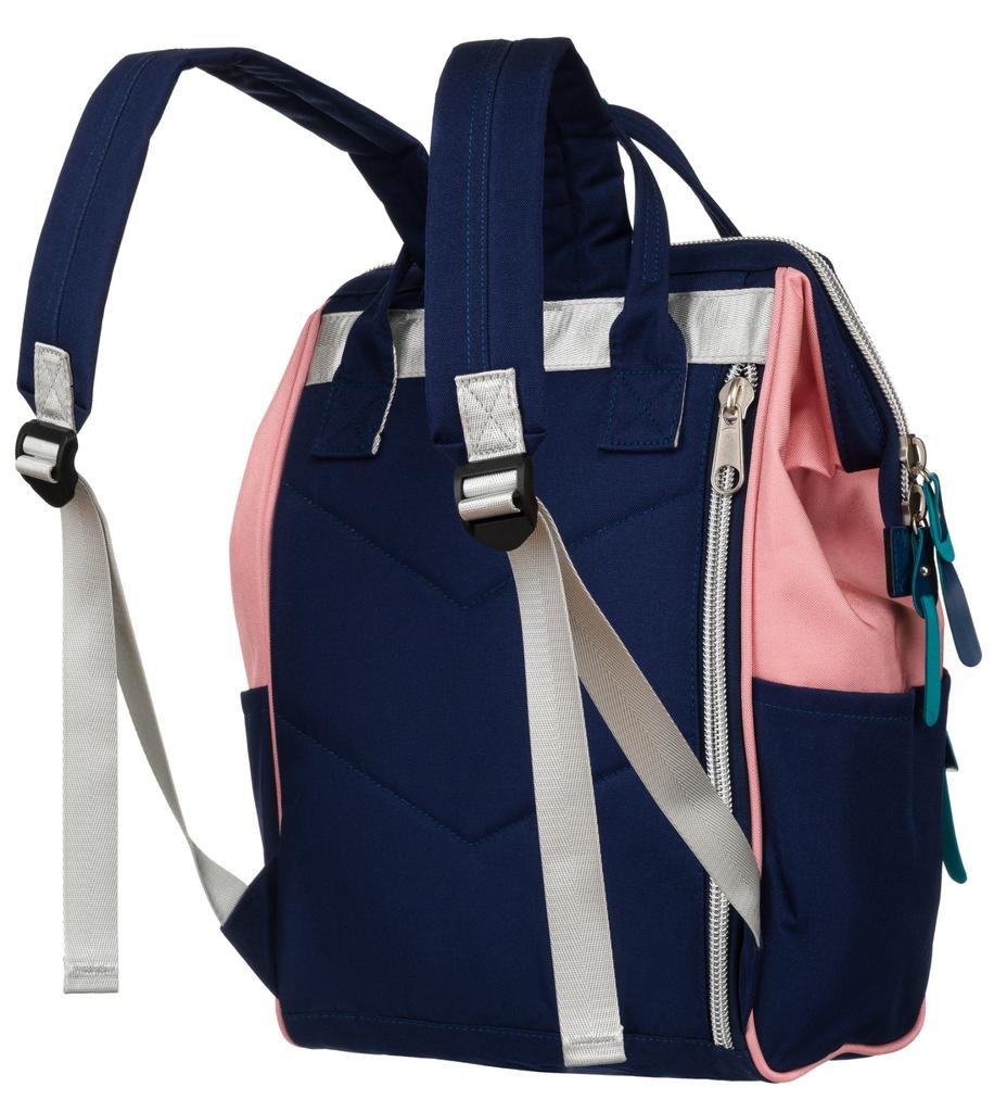 PTN 8118-5947 Pink-Navy Backpack