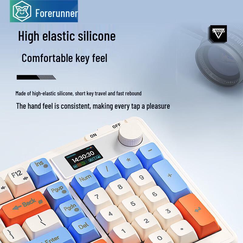 QianXingZhe V98Pro Tri-Mode Wireless RGB Mechanical Feel Keyboard & Mouse Combo