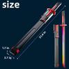 Lightsaber7Color Flowing Spark Sword,31.4 inch with Sound Effects,Led Sword with Smoke, for14+Years Old Toy Light Saber for Kids (Flint Not Included)