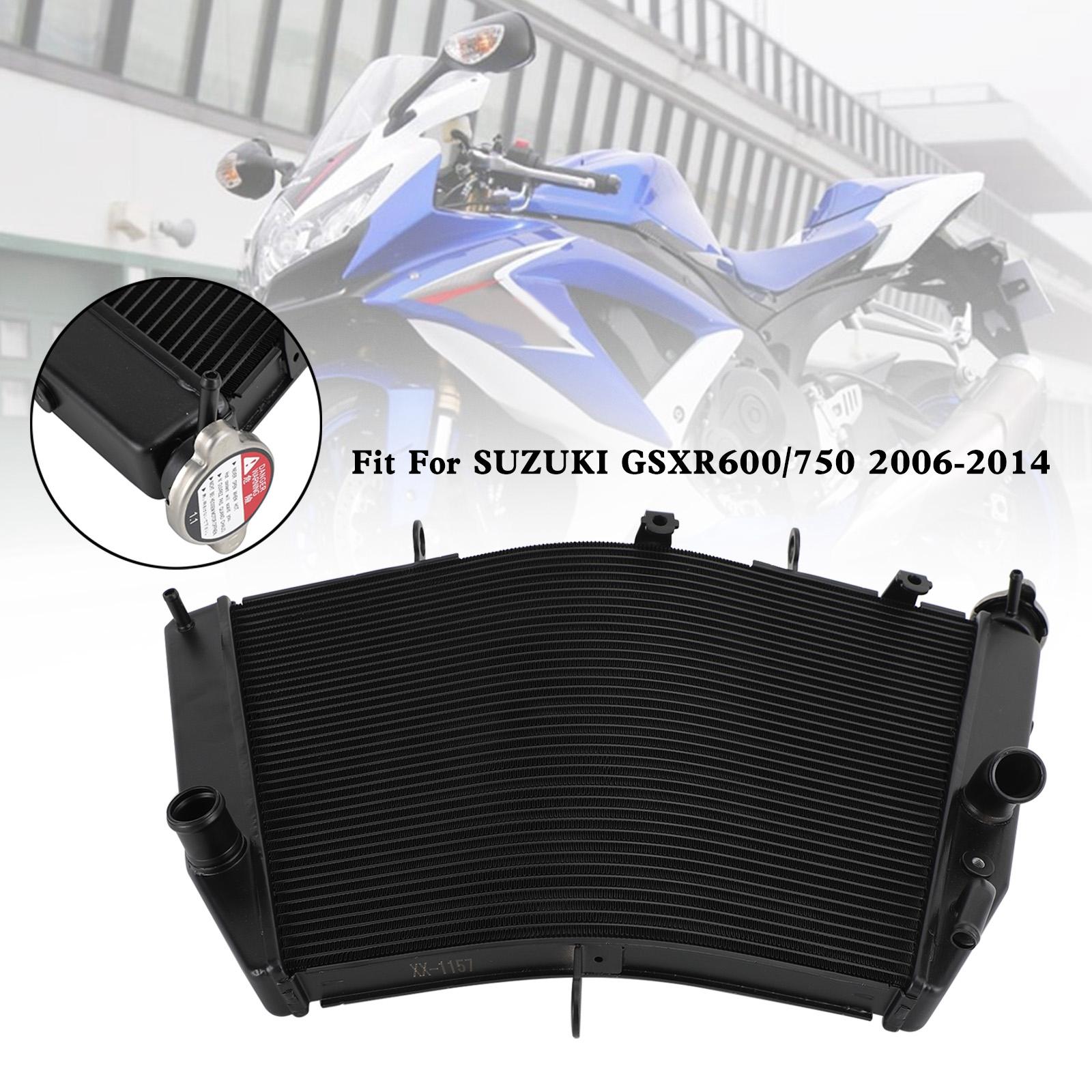 

Radiator Cooler Cooling For Suzuki GSXR 600 750 GSX-R600 GSX-R750 2006-2024