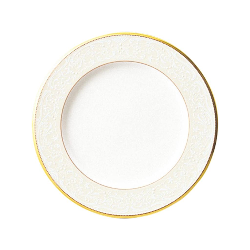 Noritake White Palace Plate, 22cm, Bone China, 1 Piece, 59511/4753