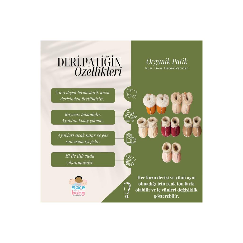 Babyschuhe aus Bio-Leder der neuen Saison