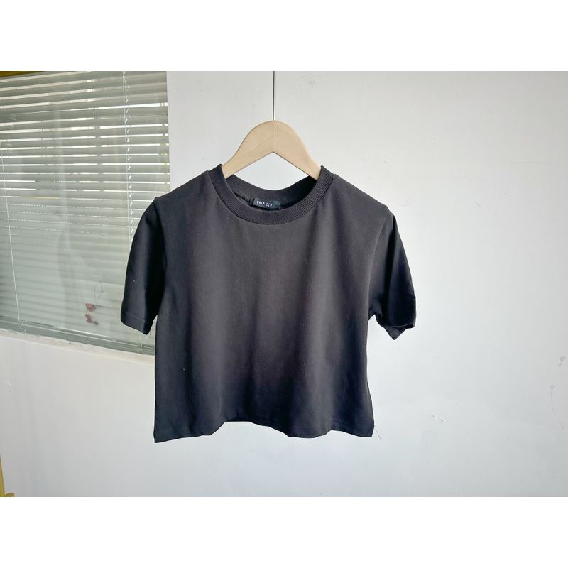 

Building 3a-38 Summer Silm Short Sexy T-shirt Short Sleeve Tops Female Elegant All-Matching Base Bandage Dress D25-3 Black (paragraph 1) S