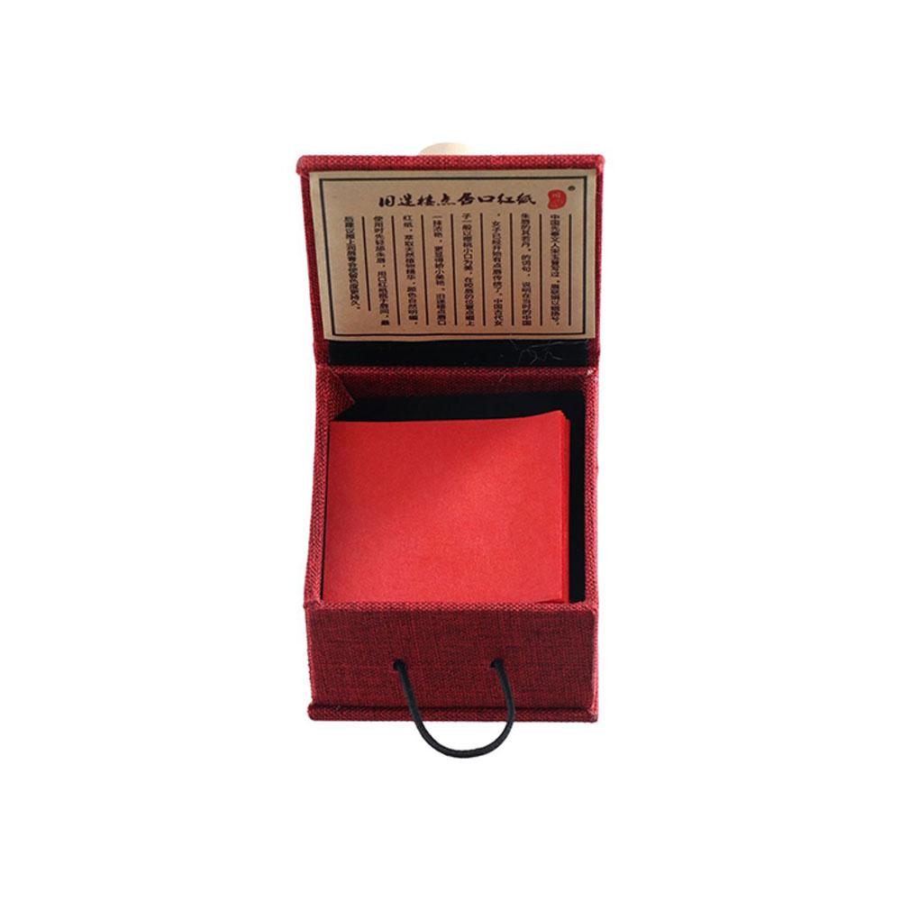 Traditional Lip Gloss Paper Red Velvet Lipsticks Paper Ancient Chinese Lipstick Paper Wedding