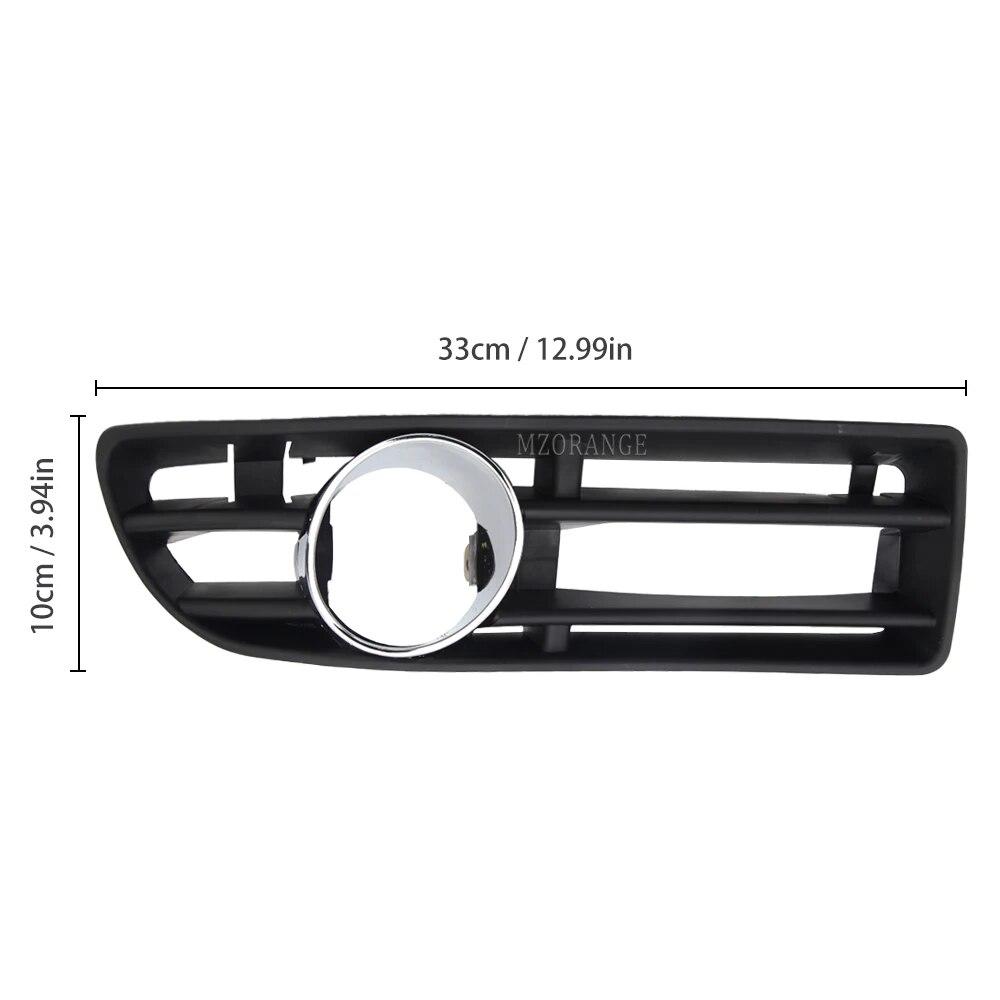 Front Fog Lights Assembly Cover For VW Bora Jetta MK4 1999 2000 2001 2002 2003 2004 Fog Lamp Grille Cap Frame Car Accessories