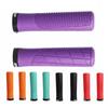 1 Pair OG10 Mountain Bike Rubber Handlebar Grips Locking Anti-slip Shock Absorber Handlebars Accessories