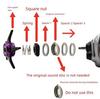Carbon Star Drag for Daiwa Aluminum Compatible with Daiwa Reels, Construction, Ultra-lightweight 6.7g, Ambidextrous, Steez, Zillion, Alphas, Tatula,