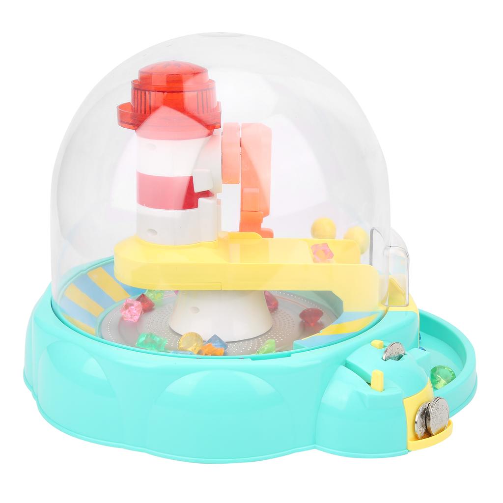 Claw Machine Game Toy Electronic Claw Grabber Machine Toy for Children with Light SoundGreen