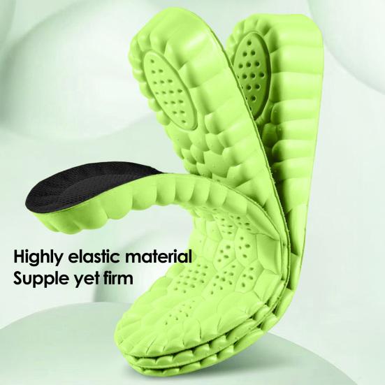 1 Pair Inner Heightening Insole Breathable Anti-Odor Arch Support Multi-Level Height 1.5/2.5/3.5cm Ergonomic Shoe Inserts for Sports Shoes