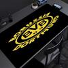 Borussia Dortmund Mauspads - Rutschfeste Gummibasis, Glatte Oberfläche für Arbeit, Gaming, Büro und Zuhause, Schreibtisch-Mauspad