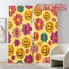 Flat Printing Jit Curtains Without Rod Cheerful Chic Pattern Durable Polyester Fabric Curtain Set Of 2 Made Washable
