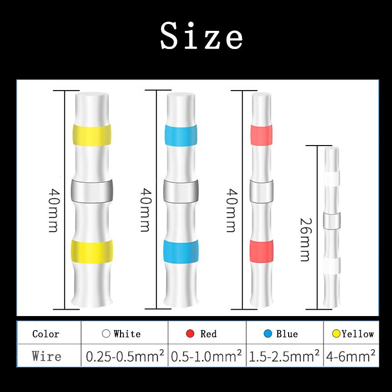 Electrical Terminal Block Wire Cable Connectors Electrical Heat Shrink Kit Waterproof Solder Ring Accessories