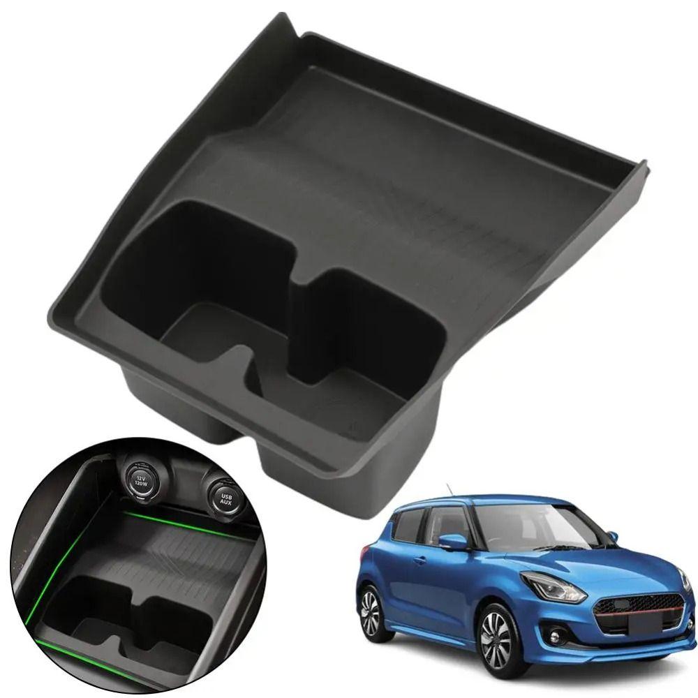Non-Slip Car Center Console Storage Box for Suzuki Swift 2016-2024 Vehicle Organization