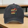 Summer Copy Moon Joy Artemis II Baseball Cap Sun Sunscreen Print Washed Trucker Hat Couple Women Trendy Kpop Rock Snapback Cap