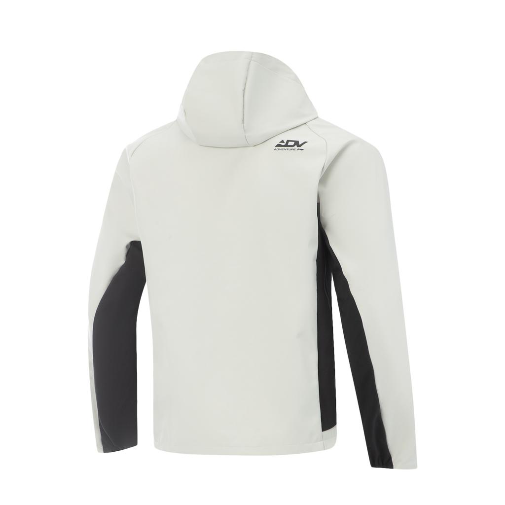 Li Ning Running Series Windproof Water-Resistant Hooded Softshell Jacket Men Jackets AFDVG71-2