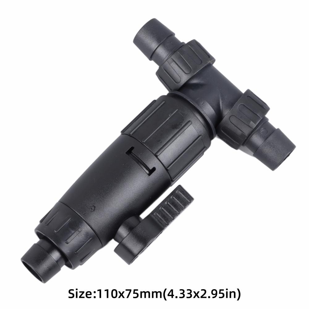 3 Way Aquarium Water Change Valve Adjustable 3 Way Valve Accessories Hose Connectors  Aquarium