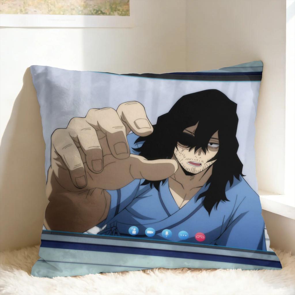 S-Shota A-Aizawa Pillow Cover Fashion Pillow Case For Sofa Couch Bed Living Room Soft Cushion Cover Gift
