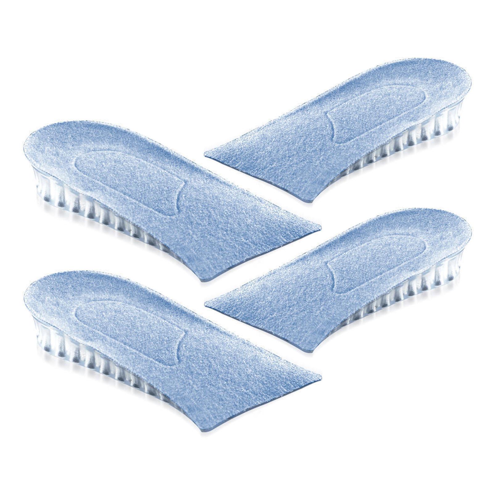 

Стельки для увеличения роста многослойные прозрачные силиконовые амортизирующие подъемники для обуви 2 см 1 2cm