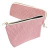 Cosmetic Bag Toiletry Bag Daily Use Organization for Women Girls White Nylon 2Pcs