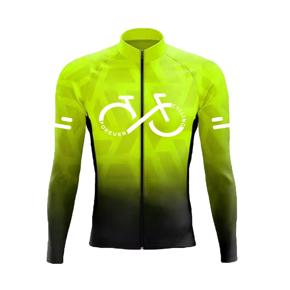 Long Sleeve Gradient MTB Bike Cycling Clothing Breathable Ropa Ciclismo Men's Road Bicycle Sportswear 2026 Autumn Breathable Cycling Suit